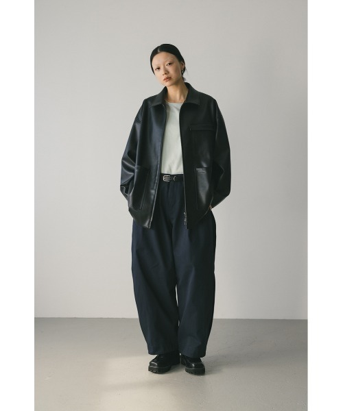 STYLEMIXER レザージャケット ライダース フェイクレザージャケット フェイクレザージャケット（ライダースジャケット）｜STYLEMIXER