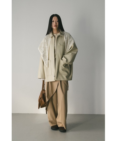 フェイクレザージャケット（ライダースジャケット）｜STYLEMIXER