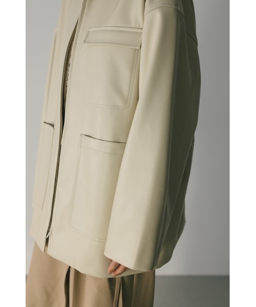 フェイクレザージャケット（ライダースジャケット）｜STYLEMIXER