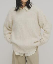 KBF | シャギールーズリブニット(ニット/セーター)