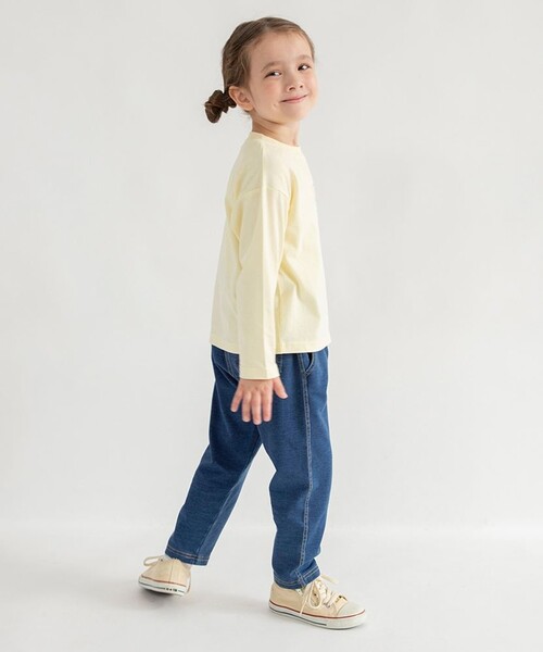 BRANSHES（ブランシェス）の「【ブランシェスmini】アソート長袖Tシャツ（Tシャツ/カットソー・キッズ・イエロー/カラフル/ピンク/サックスブルー/アイボリー・130/80/90/100/120/110）」の13枚目の写真