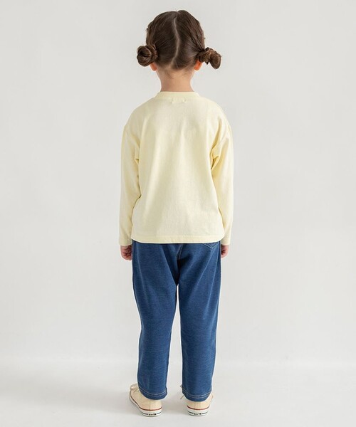BRANSHES（ブランシェス）の「【ブランシェスmini】アソート長袖Tシャツ（Tシャツ/カットソー・キッズ・イエロー/カラフル/ピンク/サックスブルー/アイボリー・130/80/90/100/120/110）」の14枚目の写真