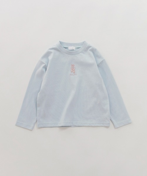 BRANSHES（ブランシェス）の「【ブランシェスmini】アソート長袖Tシャツ（Tシャツ/カットソー・キッズ・イエロー/カラフル/ピンク/サックスブルー/アイボリー・130/80/90/100/120/110）」の3枚目の写真