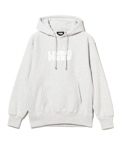 BEAMS T(ビームスティー)の「Living Proof Magazine / LOGO HOODIE(スウェット・メンズ・ブラック/ライトグレー・XL/M/L)」の3枚目の写真