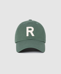 ROIROI（ロイロイ）の「Rロゴパッチ刺繍ボールキャップ-グリーン（キャップ）」