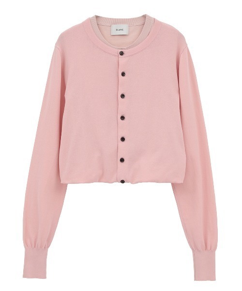 【新品】 CLANE W LAYERED KNIT CARDIGAN CLANE/クラネ/W LAYERED KNIT CARDIGAN 【公式通販】