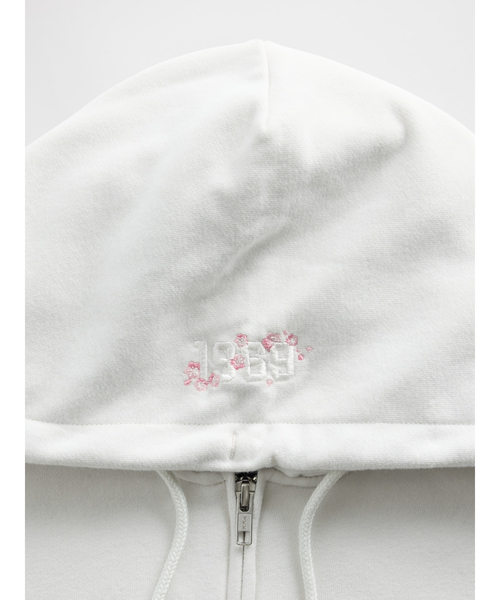 ヴィンテージソフト フレンチテリー SAKURA GAPロゴ ジップアップ
