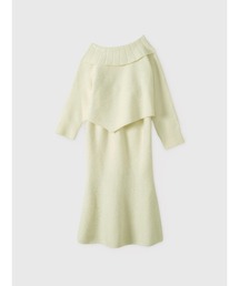 EIMY ISTOIRE（エイミーイストワール）の「ワンショルトップスマーメイドスカートニットセット（セットアップ）」