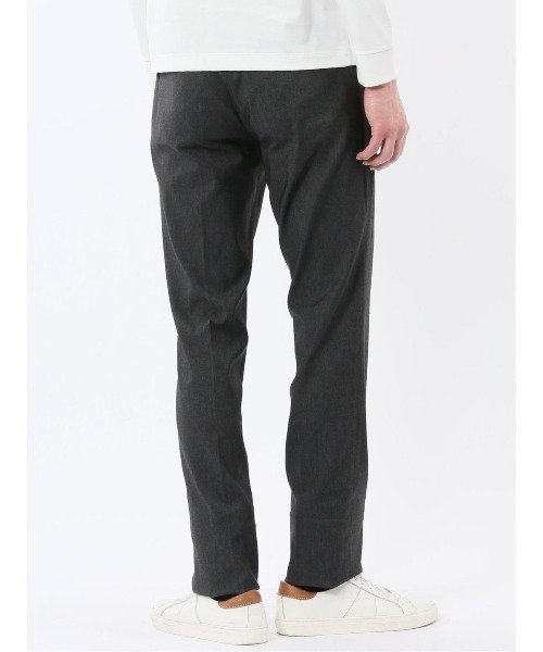 TAKA-Q(タカキュー)の「【ストレッチ ウォッシャブル イージーケア】タカキュー ノータック スラックス 黒(セットアップ可能)(スーツパンツ・メンズ・ブラック・S/MEDIUM/LARGE/X-LARGE/3L)」の4枚目の写真