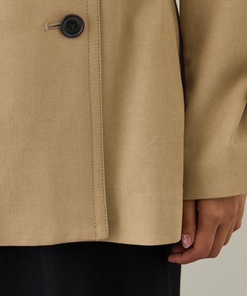 ROPE'(ロペ)の「【MANTECO(マンテコ)】テンセルウールミドル丈トレンチコート(トレンチコート・レディース・ベージュ・FREE)」の15枚目の写真