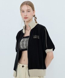 L4 TERRY ZIP-UP JUMPER(BLACK)