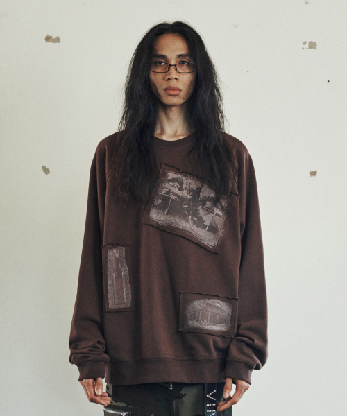 THEVINYLHOUSE(ザバイニルハウス)の「RODEO PHOTO SWEATSHIRT BROWN(スウェット・メンズ・その他・L/M/S)」の3枚目の写真