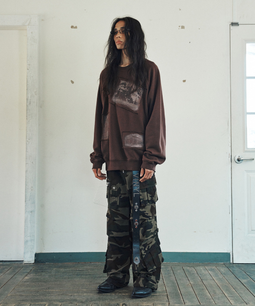 THEVINYLHOUSE(ザバイニルハウス)の「RODEO PHOTO SWEATSHIRT BROWN(スウェット・メンズ・その他・L/M/S)」の5枚目の写真
