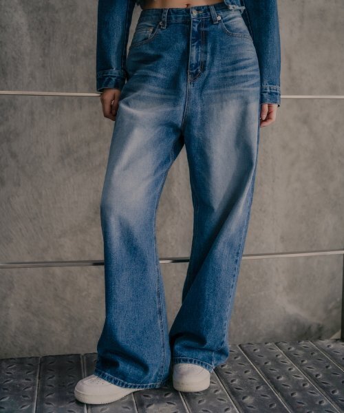 HARDCORE HAPPINESS（ハードコアハピネス）の「SIGNATURE WIDE DENNIM PANTS（デニムパンツ・レディース・その他・M）」の8枚目の写真