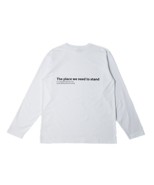 ARCHIVER(アーカイバ)の「【69】プリントロングスリーブTシャツ(DSPR)(Tシャツ/カットソー・メンズ・カーキ/ブラック/ホワイト・LARGE/MEDIUM)」の2枚目の写真