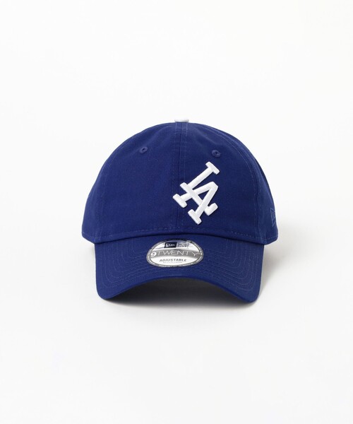 NEW ERA(ニューエラ)の「【別注】NEW ERA / 9TWENTY Slanting Logo Cap(キャップ・メンズ・ブラック/ブルー・ONE SIZE)」の4枚目の写真