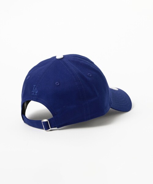 NEW ERA(ニューエラ)の「【別注】NEW ERA / 9TWENTY Slanting Logo Cap(キャップ・メンズ・ブラック/ブルー・ONE SIZE)」の5枚目の写真