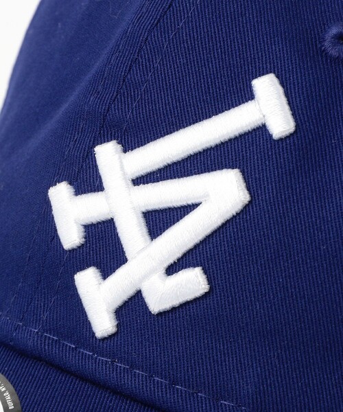 NEW ERA(ニューエラ)の「【別注】NEW ERA / 9TWENTY Slanting Logo Cap(キャップ・メンズ・ブラック/ブルー・ONE SIZE)」の6枚目の写真