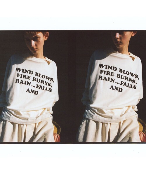 別注】HEAR MY NAME × maturely / メモラブル プリント Tシャツ（T