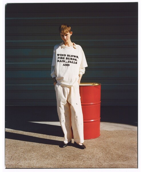 maturely(マチュアリー)の「【別注】HEAR MY NAME × maturely / メモラブル プリント Tシャツ(Tシャツ/カットソー・レディース・ブラック/アイボリー・ONE SIZE)」の19枚目の写真