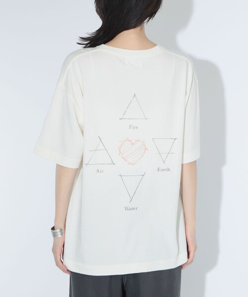 maturely(マチュアリー)の「【別注】HEAR MY NAME × maturely / メモラブル プリント Tシャツ(Tシャツ/カットソー・レディース・ブラック/アイボリー・ONE SIZE)」の7枚目の写真