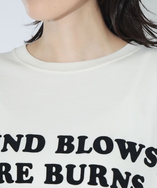 maturely(マチュアリー)の「【別注】HEAR MY NAME × maturely / メモラブル プリント Tシャツ(Tシャツ/カットソー・レディース・ブラック/アイボリー・ONE SIZE)」の5枚目の写真