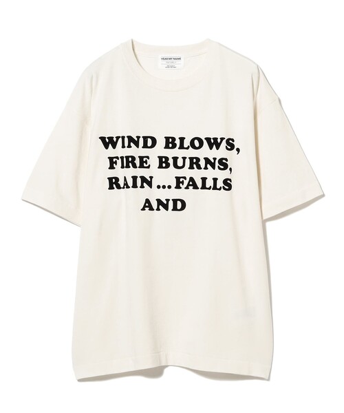 maturely（マチュアリー）の「【8/6値下げ】【別注】HEAR MY NAME × maturely / メモラブル プリント Tシャツ（Tシャツ/カットソー・レディース・ブラック/アイボリー・ONE SIZE）」の19枚目の写真
