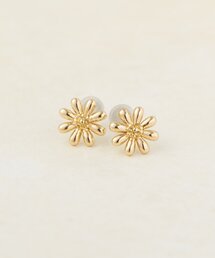 【GOLDY】ソリッドフラワーピアス