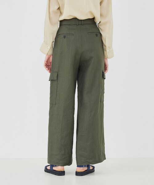 GALERIE VIE(ギャルリー ヴィー)の「ラミーツイル ベルテッドカーゴパンツ(カーゴパンツ・レディース・キャメル/カーキ・32/34/36)」の7枚目の写真
