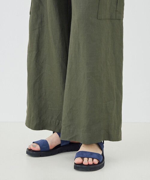 GALERIE VIE(ギャルリー ヴィー)の「ラミーツイル ベルテッドカーゴパンツ(カーゴパンツ・レディース・キャメル/カーキ・32/34/36)」の11枚目の写真