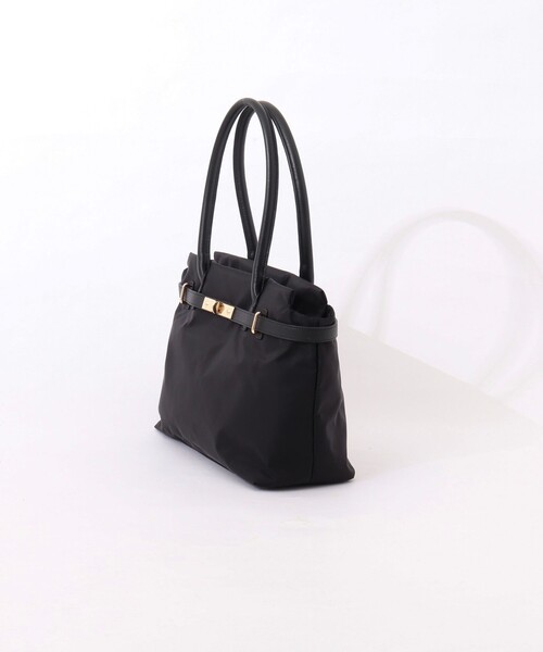 NOLLEY’S（ノーリーズ）の「HINERI A4トートバッグ（トートバッグ・レディース・ブラック/ベージュ・FREE）」の8枚目の写真