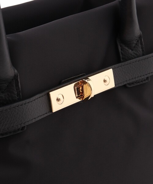 NOLLEY’S（ノーリーズ）の「HINERI A4トートバッグ（トートバッグ・レディース・ブラック/ベージュ・FREE）」の12枚目の写真