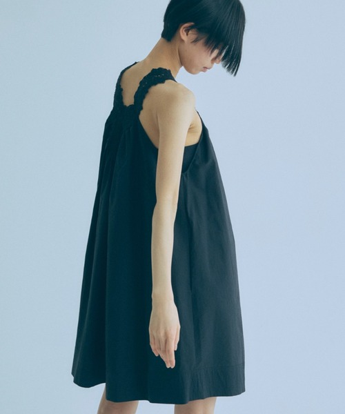 EN NEUME(エンノイム)の「Lace Mini Dress(ワンピース・レディース・ホワイト/ブラック・0/1)」の8枚目の写真