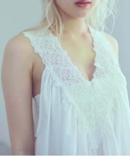 EN NEUME(エンノイム)の「Lace Mini Dress(ワンピース・レディース・ホワイト/ブラック・0/1)」の18枚目の写真