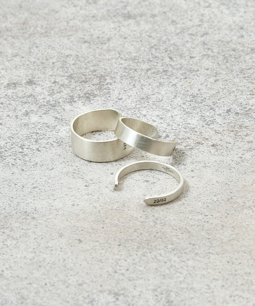 20/80(テゥエンティーエイティー)の「20/80 トゥエンティーエイティー / STERLING SILVER ID RING 8mm WIDTH スターリングシルバー925IDリング / AR004(リング・メンズ・シルバー・2/1)」の9枚目の写真