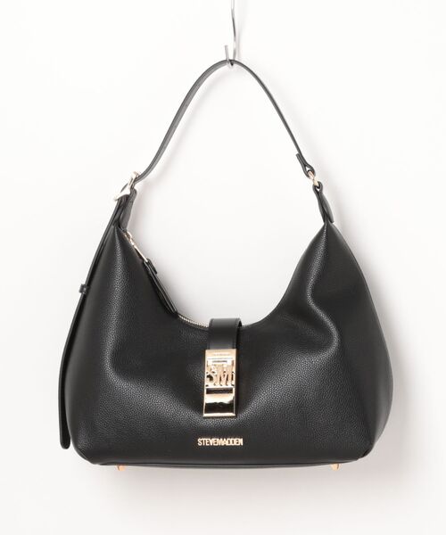 STEVE MADDEN(スティーブマデン)の「ワンハンドルホーボーバッグ/S.MADDEN BOVIE-XS(トートバッグ・レディース・ブラック・F)」の6枚目の写真