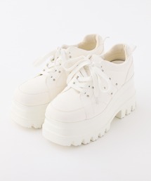 one after another NICE CLAUP | ビジュー付きトリプルソールスニーカー(スニーカー)