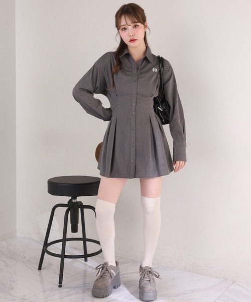 one after another NICE CLAUP（ワンアフターアナザーナイスクラップ）の「ビジュー付きトリプルソールスニーカー（スニーカー・レディース・ホワイト系その他/ホワイト/グレー・S/L/M）」の13枚目の写真