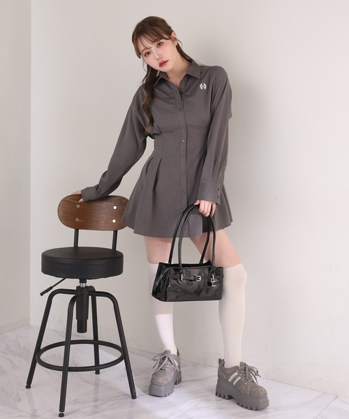 one after another NICE CLAUP（ワンアフターアナザーナイスクラップ）の「ビジュー付きトリプルソールスニーカー（スニーカー・レディース・ホワイト系その他/ホワイト/グレー・S/L/M）」の17枚目の写真