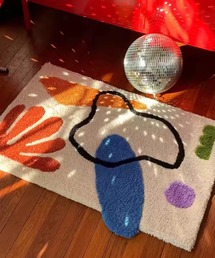 ammy.（エイミードット）の「【 ammy. / エイミードット 】 グラフィック アート ニュアンス マット（ラグ/マット）」