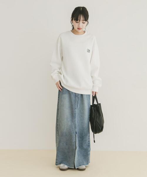 ITEMS URBANRESEARCH(アイテムズ アーバンリサーチ)の「刺繍ジャカードロングスリーブカットソー(スウェット・メンズ・ベージュ系その他/ホワイト/ベージュ/ブラック・MEDIUM/LARGE)」の14枚目の写真