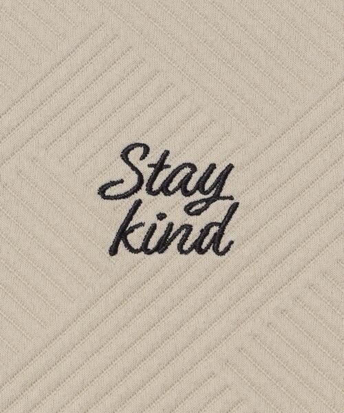 ITEMS URBANRESEARCH(アイテムズ アーバンリサーチ)の「刺繍ジャカードロングスリーブカットソー(スウェット・メンズ・ベージュ系その他/ホワイト/ベージュ/ブラック・MEDIUM/LARGE)」の22枚目の写真