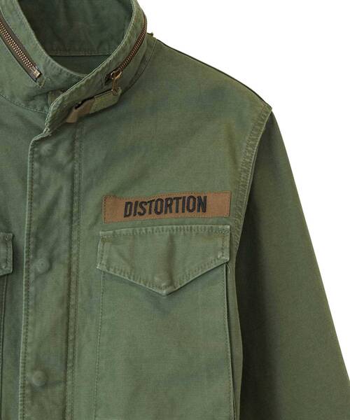 HYSTERIC GLAMOUR（ヒステリックグラマー）の「HYSTERIC GIG ショート丈M65ブルゾン（ブルゾン・レディース・カーキ/ブラック/ベージュ・FREE）」の9枚目の写真