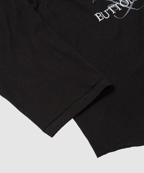 DAIRIKU（ダイリク）の「BUTTON EYE DOLL Raglan Tag Tour Tee（Tシャツ/カットソー・メンズ・ブラック/ホワイト・L/M）」の11枚目の写真