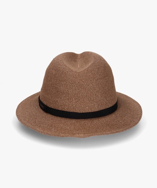 arth（アース）の「arth  PaperBD Washable Fedora / アース（ハット・メンズ・ブラウン/ベージュ・MEDIUM/LARGE）」の9枚目の写真