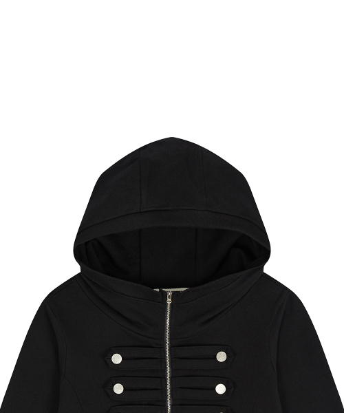 LUVISTRUE（ラヴイズトゥルー）の「EL PIRATE HOOD ZIP UP(BLACK)（パーカー・レディース・その他・FREE）」の4枚目の写真