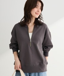 Green　Parks | ハーフZip裏毛プルオーバー(Tシャツ/カットソー)