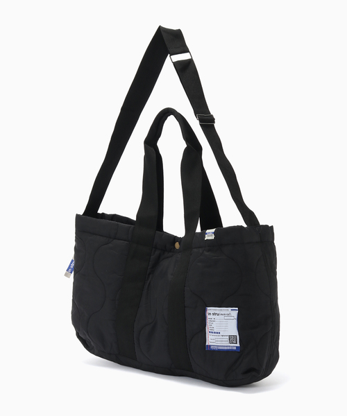 BAYCREW'S DEPO（ベイクルーズデポ）の「IN STRU(MEN-TAL) / インストルメンタル RIPSTOP QUILT 2WAY BAG（ショルダーバッグ・メンズ・カーキ/ブラック・FREE）」の2枚目の写真