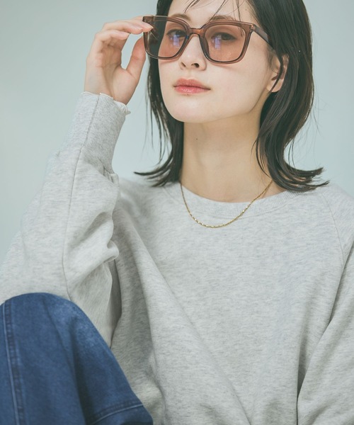 LAKOLE（ラコレ）の「袖刺繍ロゴスウェット / 643747（スウェット・レディース・レッド/ピンク/ネイビー/クリアイエロー・FREE）」の15枚目の写真