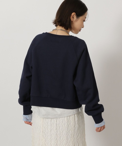 LAKOLE（ラコレ）の「袖刺繍ロゴスウェット / 643747（スウェット・レディース・レッド/ピンク/ネイビー/クリアイエロー・FREE）」の22枚目の写真